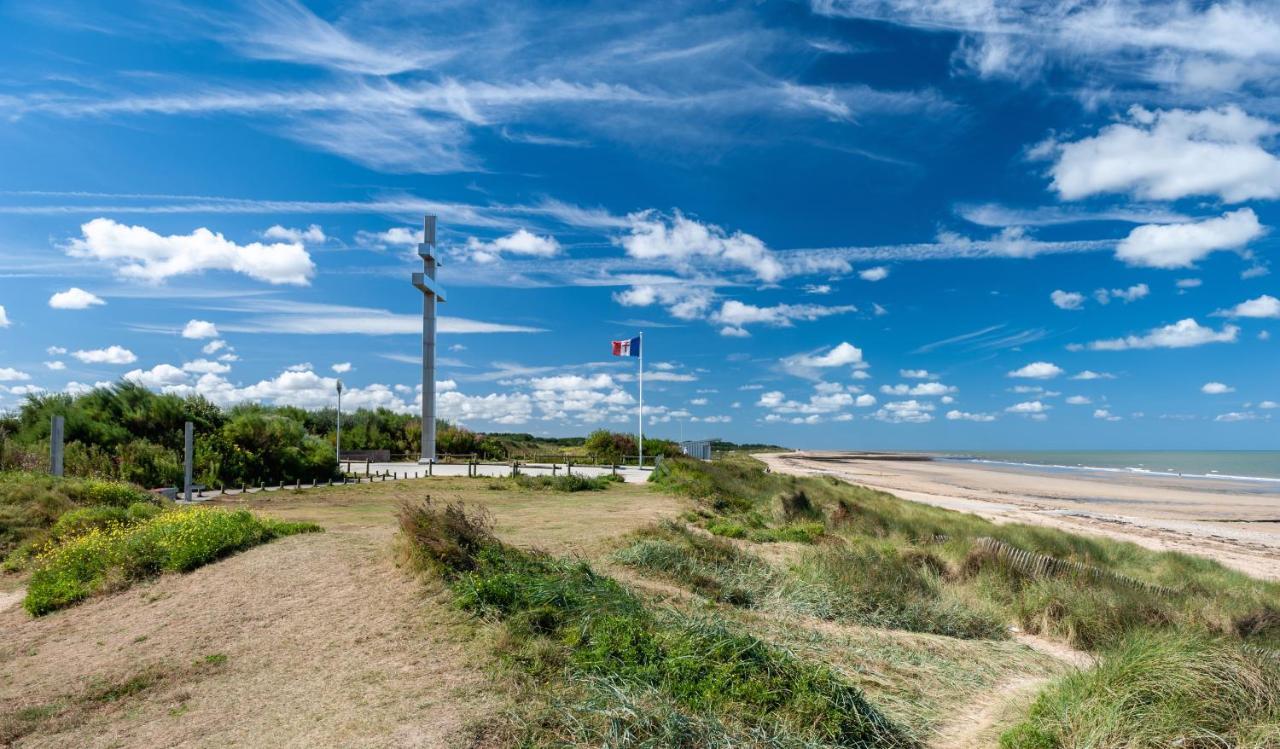 Jardin - A 50M De La Plage - Wifi - Parking Courseulles-sur-Mer Eksteriør bilde